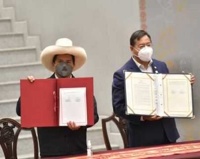 Presidentes de Bolivia y Perú acuerdan conformación del Equipo Binacional permanente para el desarrollo del Puerto de Ilo