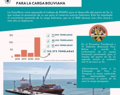 Ministerio de Relaciones Exteriores y ENAPU impulsan el comercio en el Puerto de Ilo