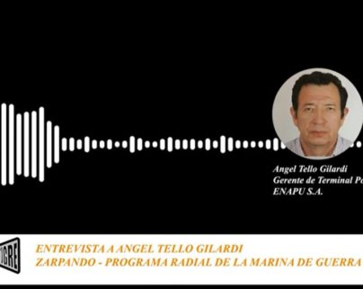 Entrevista al Gerente del Terminal Portuario de Iquitos, Angel Tello G. en radio Tigre