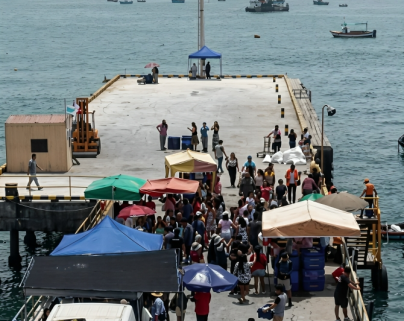 ENAPU: Terminal Portuario de Supe, en plena actividad, acoge grabación de nuevo proyecto audiovisual